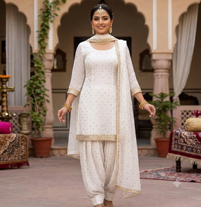Tissu en viscose pure, georgette, enduit PA, lourd, teintable |   Saris et Kurtis en tissu non cousu respirant de qualité supérieure - Product Image 3