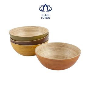 Bol en bambou filé écologique de haute qualité, très tendance, durable, léger, pour servir le riz – Vente flash - Product Image 1