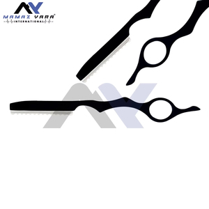Rasoir professionnel en acier inoxydable noir pour coiffure, rasoir de textureur et d'éclaircissement des cheveux, lame remplaçable, pour la coupe de cheveux - Product Image 4