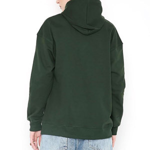 Sudadera con Capucha de Invierno de Alta Calidad con Logotipo Personalizado, 500 g/m², Felpa Gruesa, Polialgodón, Hombros Caídos, Talla Grande para Hombre - Product Image 5