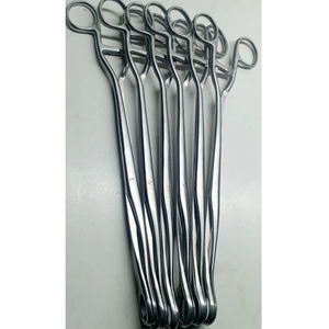 Lot de 6 pinces à tissus Babcock manuelles, instruments chirurgicaux en acier inoxydable, 10 pouces - Product Image 3