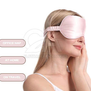 Women Silk <b>Eye</b> <b>Cover</b> for <b>Sleeping</b> Soft Light Blocking Design Luxury Silk <b>Eye</b> <b>Cover</b> for Women - Product Image 2