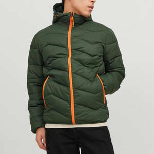 แจ็คเก็ตพัฟเฟอร์ผู้ชายรุ่นใหม่ปี 2024 ออกแบบเองได้ คุณภาพสูง วัสดุกันน้ำ ซิปยาว สวมใส่สบาย ระบายอากาศได้ดี แบบสองด้าน - Product Image 2