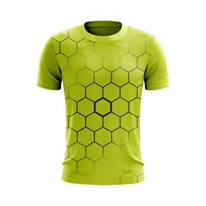 T-shirts surdimensionnés Coupe classique Tissu lourd Logo sur le devant Tissu tricoté Style minimaliste Normcore - Product Image 1