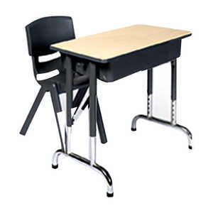 LF 0448 Modern <b>School</b> Furniture Durable Single Seating <b>Desk</b> for Classroom Use - Product Image 1