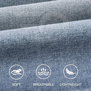 Pantalones Cortos de Hombre, Cintura Media, Corte Relajado, Casuales, Transpirables, de Pierna Recta, Ideales para Viajes al Aire Libre, Moda para Uso Diario - Product Image 6