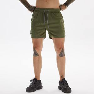Vêtements de sport pour hommes, t-shirts en mesh pour la course à pied, shorts de sport personnalisés de 5 pouces pour hommes, fabricant - Product Image 1