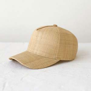 Casquette de baseball unisexe respirante et imperméable en raphia naturel, style sportif urbain, collection printemps-été, offre spéciale - Product Image 3