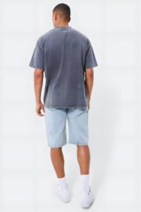 T-shirt en coton oversize tendance, streetwear décontracté, été, tissu respirant et doux, unisexe, style urbain, qualité supérieure, coupe ajustée - Product Image 2