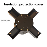 MissYou 20,5 pouces (52 cm) – Ventilateur projecteur publicitaire mural 3D holographique haute technologie avec 552 LED, application et Wi-Fi – Garantie 1 an