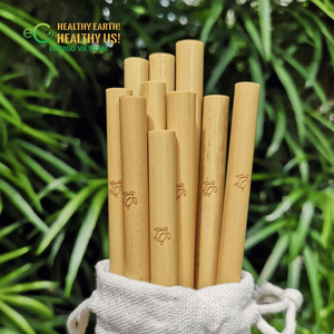 Pailles à boire réutilisables en bambou naturel, logo personnalisé, étiquette privée, fourni par Eco2go Vietnam - Product Image 6