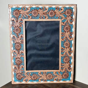 Cadre photo en cuir artisanal de qualité supérieure, élégant et décoratif, pour la décoration de la maison, le bureau et les cadeaux - Product Image 4