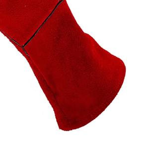 Gants de soudure en cuir faits à la main de haute qualité, résistants à la chaleur, pour usage extérieur et domestique (vente en gros) - Product Image 4