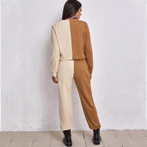 Latest Design Breathable Fleece Women Tracksuits <b>Knee</b> Length Spring Customized Logo <b>High</b> Street Sportswear - Product Image 3