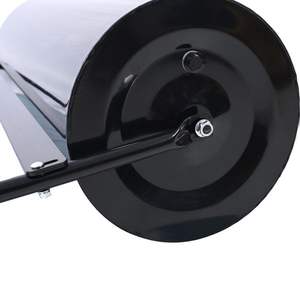 Gran 26Gal 220 LB Capacidad de carga 40 \ "Ancho Hierro ATV Tractores de jardín de césped Tractores de jardín Durable Negro Manual Aireadores de césped - Product Image 6