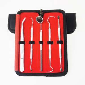 Family Oral Care Dental Tools Stainless Steel Dental Scraper Tooth <b>Pick</b> Hygiene <b>Set</b> Teeth Cleaning Tools By Dentavex - Product Image 1