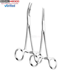 Pinces hémostatiques Kelly, outil chirurgical, 8 pouces, pinces à verrouillage manuel, mécanisme à cliquet, acier inoxydable, lot de 2, certifié CE - Product Image 6