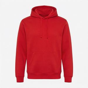 Sudadera con Capucha Clásica Lisa de Algodón 80% de 300 g/m², Corte Regular, Venta al por Mayor de Fábrica, Personalizable con Logotipo Bordado, Sudadera Cálida de Invierno - Product Image 1