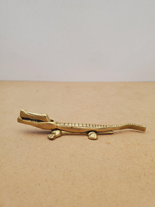 Décapsuleur en laiton fait main, design animal alligator, outil de bar décoratif vintage, casse-noix, décapsuleur de bière pour bar à domicile - Product Image 6