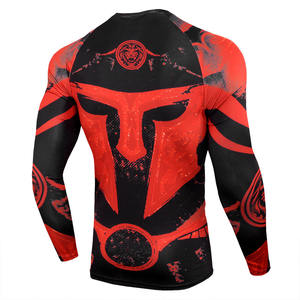 Maillot de bain Rash Guard pour homme à manches longues, protection UV, séchage rapide, chemise de surf, haut de plage athlétique - Product Image 4