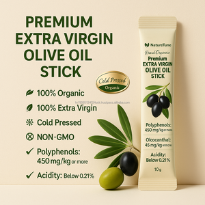 Suplemento DE SALUD DE Corea de aceite de oliva extra virgen prensado en frío orgánico OEM con beneficios antioxidantes y digestivos para adultos - Product Image 5