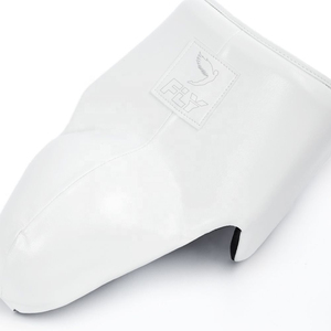 Cible de boxe en cuir blanc de qualité supérieure, confortable, respirante, souple, toutes tailles, personnalisable avec logo, idéale pour l'entraînement – Promotion - Product Image 4