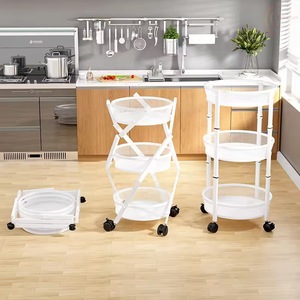 Estante de Almacenamiento Metálico de Alta Resistencia y Durabilidad con Revestimiento Antioxidante, Instalación con Ganchos Ajustables para Uso en la Cocina - Product Image 5