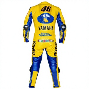Traje de Carreras MotoCP Ramaha 1 Pieza de Cuero Vacuno/Canguro para Moto/Traje de Motociclismo para Piloto - Product Image 2