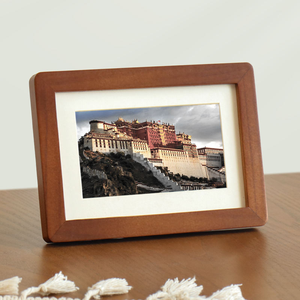 Marco de Fotos de Madera Personalizado de 4, 5 y 6 Pulgadas, Decoración de Escritorio, Soporte para Fotos DIY, Exhibición de Mesa para Fotos Polaroid Instax - Product Image 2