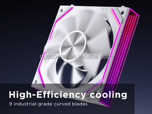 Hurricane Beast Jungle Leopard Interstellar Building Blocks V2 RS Chassis Interface Clip-on Éclairage ARGB Ventilateur 12cm - Product Image 2