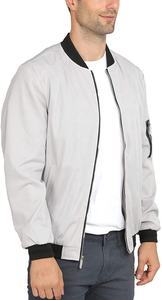 Wholesale <b>Mens</b> <b>Casual</b> <b>Lightweight</b> Classic Winter Windbreaker Warm <b>Jackets</b> Softshell Flight Bomber <b>Jacket</b> - Product Image 5