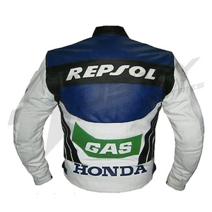 2022 veste en cuir de vachette véritable pour hommes sur mesure approuvée CE vêtements de sport de haute qualité avec protecteurs grande taille Option - Product Image 2