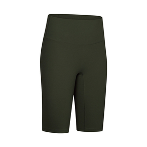 Shorts Deportivos de Cintura Alta con Doble Bolsillo y Logotipo Personalizado para Mujer, Shorts de Yoga y Ciclismo - Product Image 5