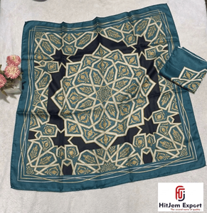 Custom Satin <b>Scarf</b> Fabric Premium Printed Logo OEM ODM Manufacturer With Private Label For Branding Promotion Event Gift - Product Image 6