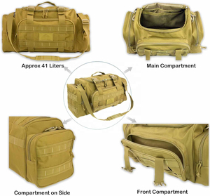 Duffel Bag Heavy Duty Tactical Gym Bag for Men Proof Weekender Travel Bag for Hunting Use With Shipment And Delivery - Product Image 5