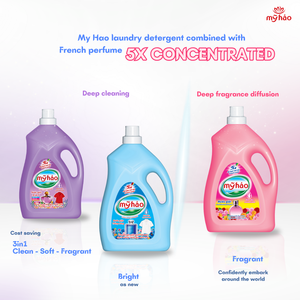 My Hao 5X <b>Laundry</b> <b>Detergent</b> Perfume French Fragrance Deep Cleaning 3 in 1 Clean Soft Long Lasting Scent Vietnam - Product Image 6