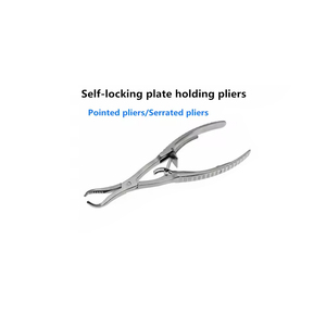 Pinces manuelles en acier inoxydable bleu pour dentisterie, pinces chirurgicales pour les yeux, ligature des paupières, micro-ciseaux de haute qualité CE ISO - Product Image 4