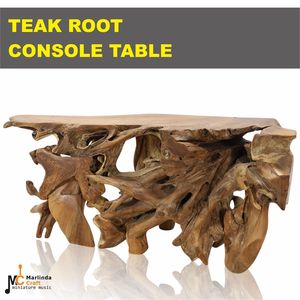 โต๊ะคอนโซลไม้สัก - Product Image 1