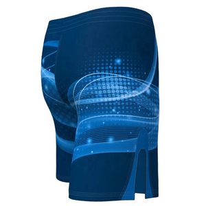 Shorts MMA sans couture respirants et très extensibles pour adultes - Performance en salle de sport, grappling, BJJ, combat, entraînement unisexe en cage - Product Image 4