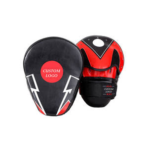 Almohadillas de Entrenamiento de Boxeo de Cuero Duradero de Alta Calidad con Costuras Reforzadas, Ligeras, Transpirables y de Larga Duración - Product Image 1