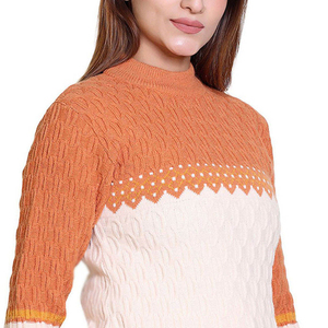 Pull en molleton à col rond surdimensionné de haute qualité pour femme, à manches longues, respirant, vêtements d'hiver pour femme - Product Image 3