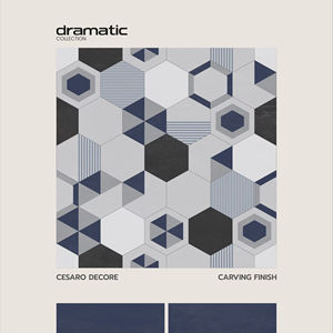 Azulejos de porcelana mate tallados de 600x600 mm, producidos para lograr un característico de superficie en capas, un movimiento visual tranquilo y una mayor durabilidad. - Product Image 1