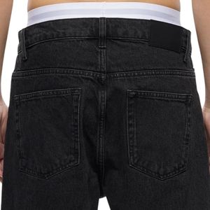 Custom Men Regular Denim Pants Classic Blue <b>Jeans</b> Durable Everyday Denim Trousers for Casual <b>Work</b> Wear OEM ODM Bulk Wholesale - Product Image 4