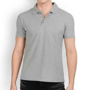 Camisas de Golf Ajustadas para Hombre con Logotipo Personalizado Bordado, Transpirables, Casuales, de Punto, de Poliéster y Algodón, Manga Corta, Tipo Polo - Product Image 4