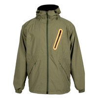 Veste de chasse en tissu polyester doux, imperméable et respirant, vente en gros