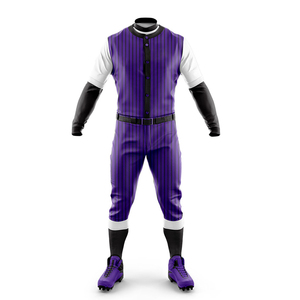 Pantalones Deportivos Transpirables Sublimados, Ropa Deportiva, Fabricante OEM, Uniforme de Béisbol Personalizado OEM, Conjunto de Uniforme de Béisbol para Equipo - Product Image 4