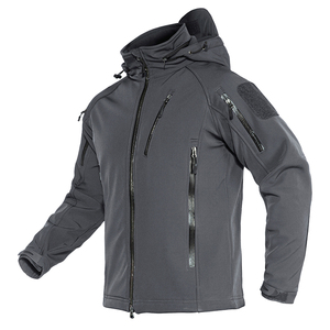 Chaqueta Cortavientos al por Mayor OEM, Chaquetas Tácticas Impermeables y Sudaderas con Capucha de Pesca para Hombre - Product Image 3