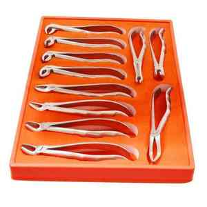 Kit de forceps d'extraction dentaire en acier inoxydable - Ensemble d'instruments de qualité chirurgicale pour dentistes par Grip Surgical - Product Image 6