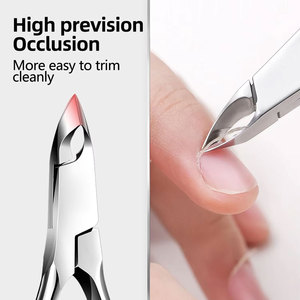 Herramienta Profesional para Manicura y Pedicura, Cortaúñas y Tijeras para Cutículas de Acero Inoxidable, Recortador de Cutículas con Cuchilla Afilada - Product Image 6