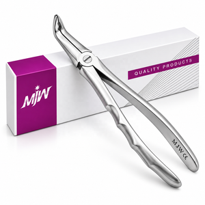 คีมถอนเศษกระดูกส่วนล่าง MJW Surgical – สแตนเลสสตีล – ได้รับการรับรองมาตรฐาน CE ISO13485 – สำหรับการผ่าตัดช่องปากและทันตกรรม - Product Image 6